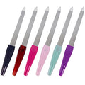 Stainless Steel Nail File Set (6 Pcs) with Sapphire Grit