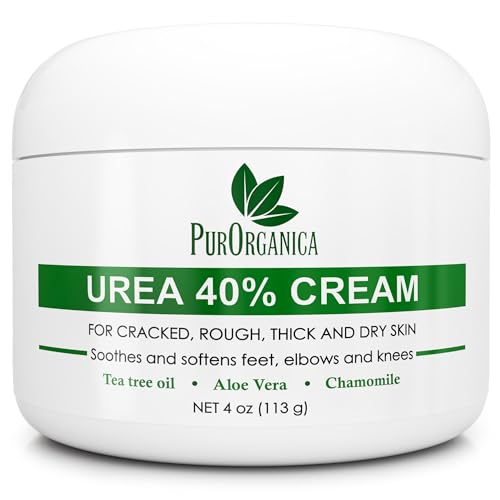 PurOrganica 40% Urea Cream for Cracked Heels & Calluses