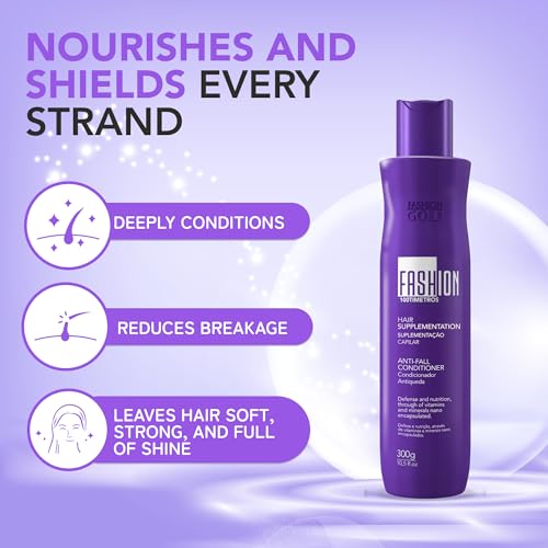 Fashion Gold 100Tímetros Hair Conditioner 300g Softening & Detangling
