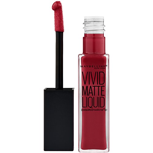 Maybelline Color Sensational Vivid Matte Liquid Lipstick - Red Punch