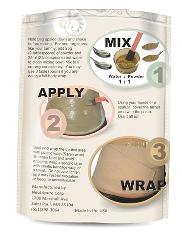 Neutripure DIY Body Wrap - Seaweed & Clay Spa Treatment