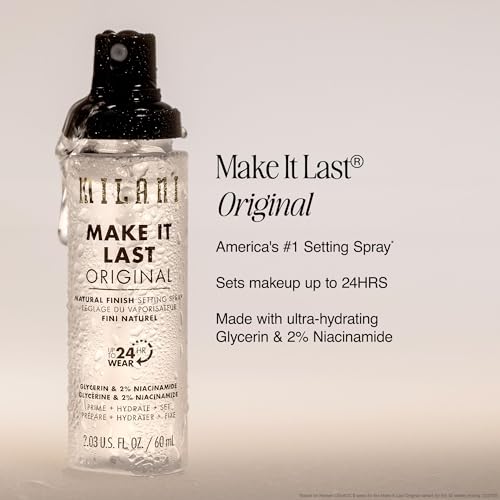 Make It Last Setting Spray + Primer - Natural Finish, 1 Pack - Milani