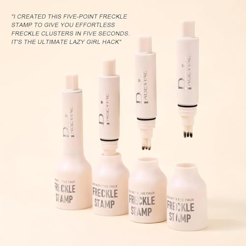 Freckle Stamp Pen - 5-Point Fake Freckles Marker, Waterproof