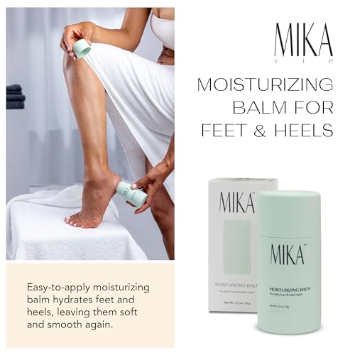 Foot Balm & Socks Set with 25% Urea for Dry Cracked Feet
