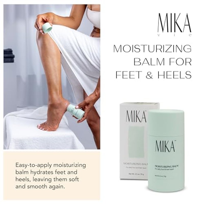 Foot Balm & Socks Set with 25% Urea for Dry Cracked Feet