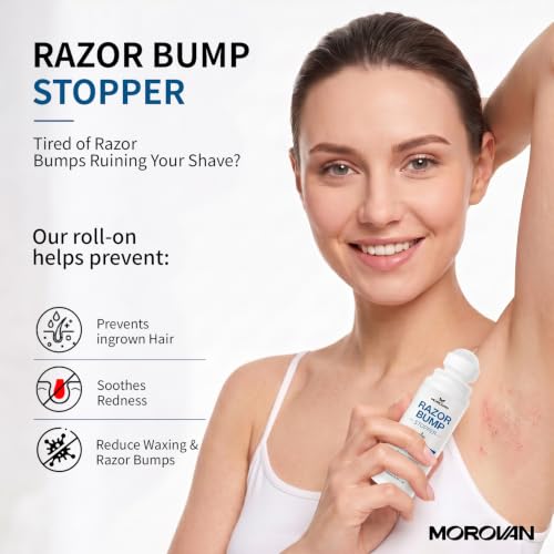 Razor Bumps Ingrown Hair Treatment: 3.38fl.oz Smoothing Solution for