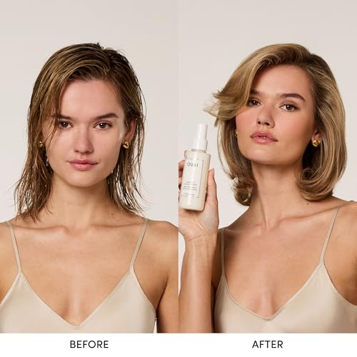 OUAI Travel Kit - Leave In Conditioner, Detox Shampoo & Hair Mask