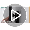 Shinowa Fogless Shower Mirror with 3 Color Dimmable Lights