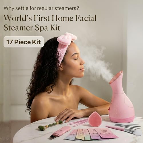 Facial Steamer Spa Kit with 17 Skincare Tools | VogueNow