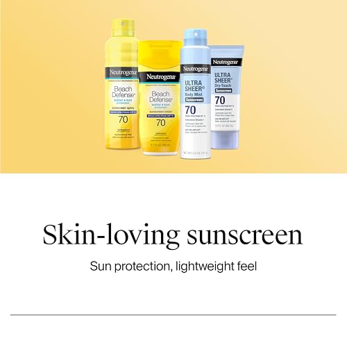 Neutrogena Ultra Sheer SPF 70 Sunscreen Lotion - 3 fl oz, Water-Resistant, Broad Spectrum
