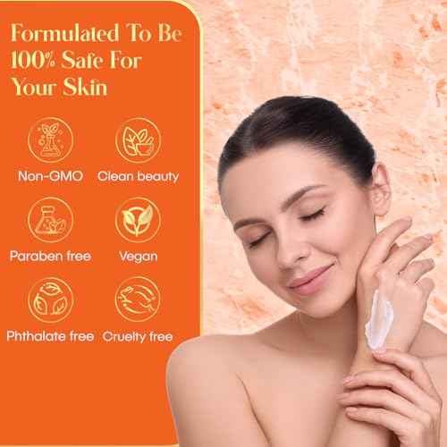 Vitamin C & Collagen Face Moisturizer - Anti-Aging, Skin Tightening, Reduces Wrinkles - Dermatologist Tested, Cruelty-Free Korean Skin Care for All Skin Types - 1.69 Fl. Oz