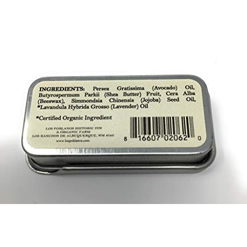 Los Poblanos, Lip Salve Lavender, 0.2 Ounce
