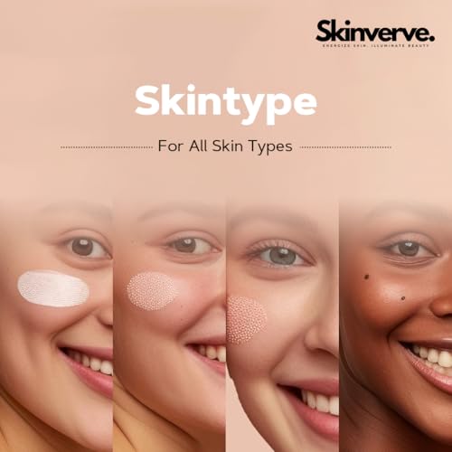 SKINVERVE Broad Spectrum Sunscreen SPF 50++++ 50g | UVA/B Protection with Seabuckthorn Oil, Alpha Arbutin & Vitamin C | Fragrance-Free | For All Skin Types |