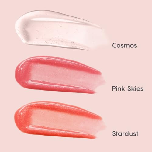 HALEYS Hydrating Luminous Lip Gloss (Cosmos), Re-flect and hydrate, nourish, non-sticky, weightless, Phenoxyethanol-free, peppermint oil-infused, Vegan and Cruelty-free