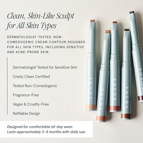 SOSHE Precision Sculpting Stick Contour - Satin Finish