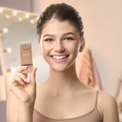 Profusion Cosmetics Lightweight Liquid Foundation for a Flawless and Elegant Radiance, Breathable Makeup that Improves Uneven Skin Tone, Vegan & Cruelty-Free - Light 1