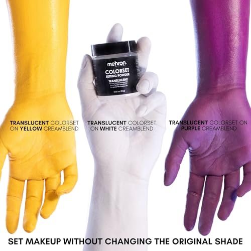 Mehron Colorset Setting Powder Translucent | Talc-Free