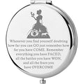 Lywjyb Birdgot Movie Inspired Gift Movie Inspirational Compact Makeup Mirror for Her