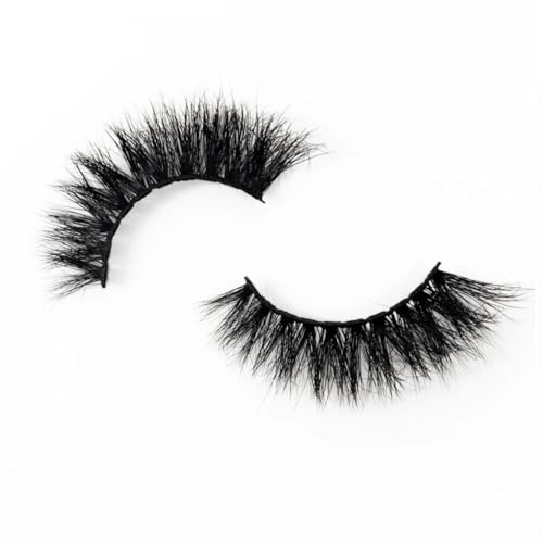 Garden of Lashes 3D Mink Lashes | Luxury Real Mink Eyelashes Cruelty-Free False Lashes Reusable, Maximum Volume 18mm-25mm Wispy and Fluffy Real Mink Lashes (Ash)