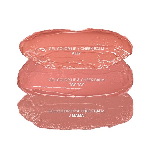Nudestix Nude Natural Lips Kit ? 3-Piece Mini Gel Color Lip + Cheek Balm Set in Hydrating Nude Shades | Co-Founder Curated, Glossy Finish, Vegan & Clean Beauty | Limited Edition Lip Set