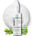 Glass-Skin Snail Mucin Facial Foam Cleanser w/Exfoliator ? Ultra Hydration with Aloe Vera, Green Tea & Seaweed ? All Skin Types Men & women ? Deeply Hydrates, Detoxifies & Protects (5.1 Oz)