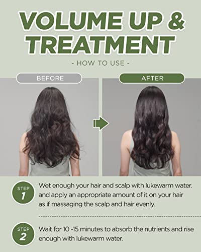 JENNYHOUSE Self-Up Real Volume Hair Treatment - Damaged Hair Repair, 7.8oz