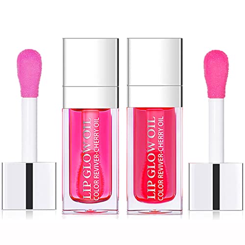 Hydrating Lip Oil & Tinted Balm - Non-Sticky Plumping Gloss