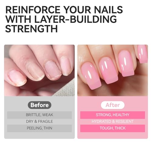 Gelike EC 6-in-1 Nail Strengthener & Growth Treatment