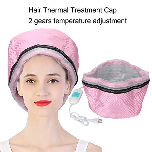 Hair Thermal Treatment Cap with 2-Gear Temperature Control