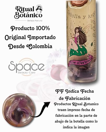 Ritual Botanico Onion Argan Repair Shampoo for Damaged Hair
