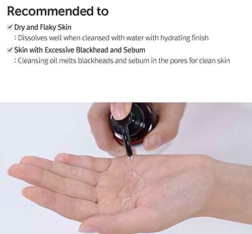 DearKlairs] Gentle Black Deep Cleansing Oil + Facial Cleanser Set, Vegan Black Bean, Korean Skincare Routine, Non-Irritating, Sensitive Skin Friendly