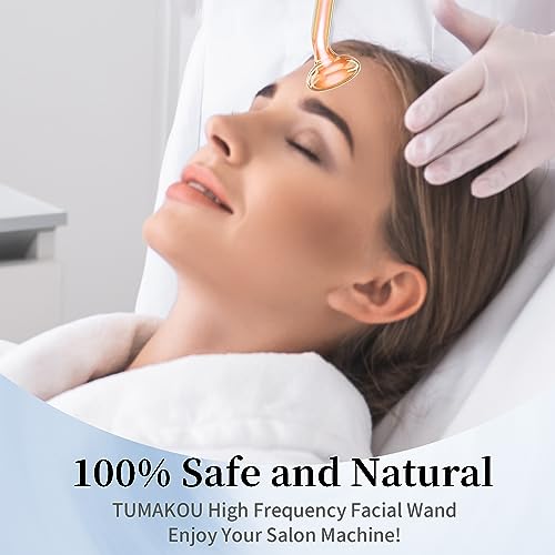 TUMAKOU High Frequency Facial Machine with 4 Glass Tubes