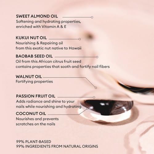 Manucurist Green Oil - Nourishing Nail & Cuticle Oil with 6 Botanical Oils