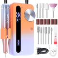 Professional Nail Drill E-File 35000RPM Cordless Rechargeable