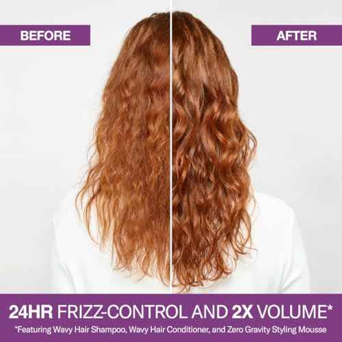 Function of Beauty Wavy Hair Conditioner, XL - Sulfate-Free Conditioner for Natural Wavy Texture - Lightweight, Anti-Frizz, Strengthening & Hydrating with Argan Oil - Hair Care Products