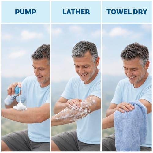 Scrubzz No Rinse Body Wash, 8.5 fl oz – Gentle Waterless Cleanser