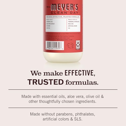 Mrs. Meyer’s Hand Soap Tomato Vine Scent 12.5 Fl Oz - Moisturizing & Gentle