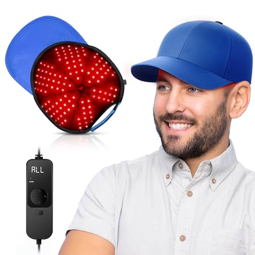 Red Light Hair Growth Cap - 660nm LED Therapy Device