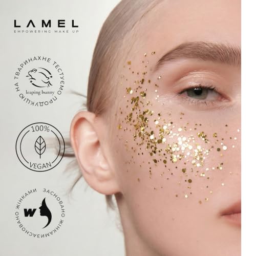 Lamel Insta Glitter Bomb Holographic Face & Body Gel
