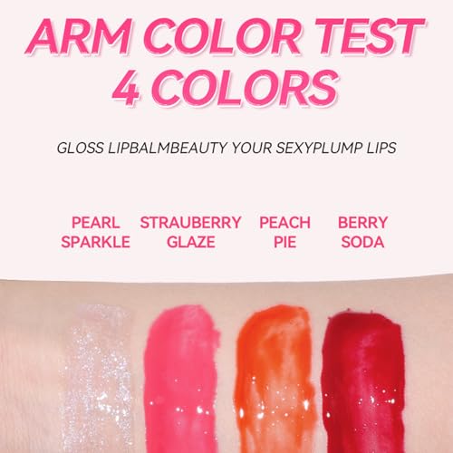 Brightening Lip Serum Set – Hydrating Glossy Plumping Tint (3 Pack)