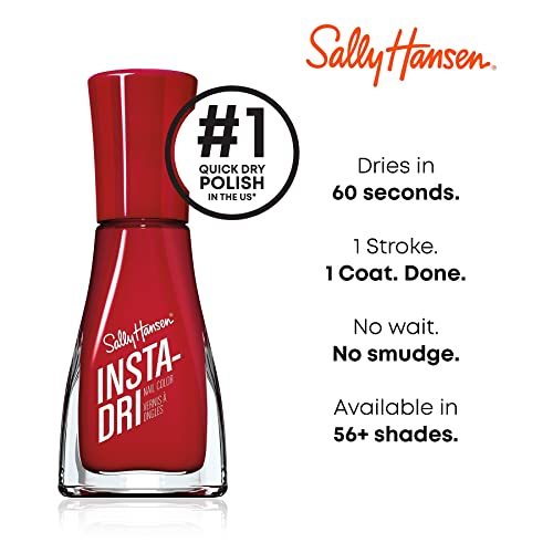 Sally Hansen Insta-Dri®, In a Blush, Quick Dry, Long Lasting, Streak-Free Shine, Pink Nail Polish