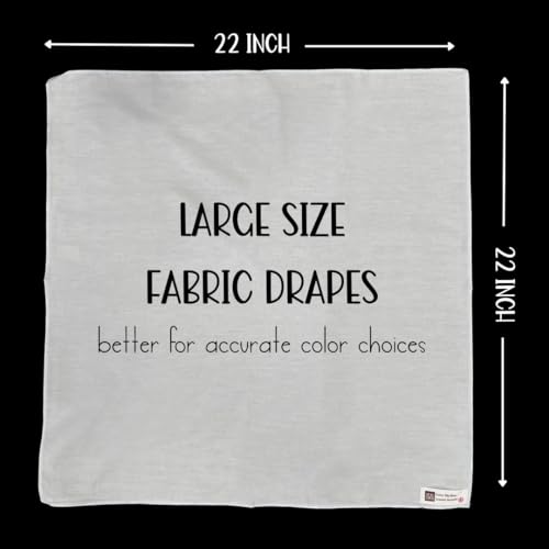 Color Analysis Draping Kit with 28 Fabrics - At Home