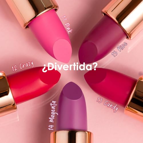 Pink Up Matte Lipstick - Long-Lasting Bold Color, Creamy Texture