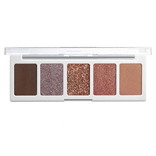 wet n wild Color Icon 5-Pan Eyeshadow Palette Bundle - Pink Camo-flaunt Matte Shimmer Metallic & Brown Walking On Eggshells