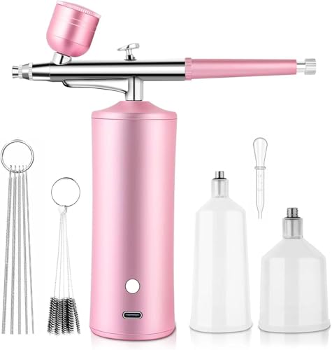 Airbrush Kit with Compressor for Nails & Skin Hydration
