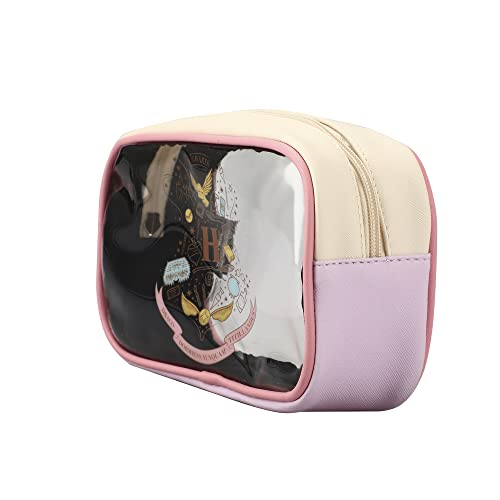 Bioworld Harry Potter Hogwarts Crest 3-Piece Travel Toiletry Set