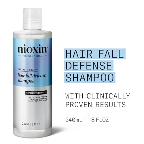 Nioxin Hair Fall Defense Shampoo - Reduce Hair Loss & Stimulate Growth