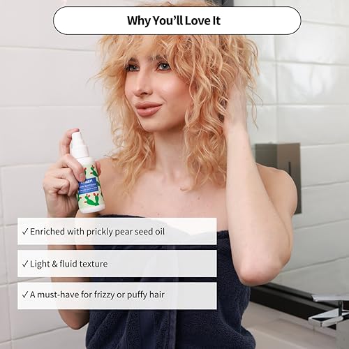 Shaeri Volumizing Hair Spray - Natural Detangling & Heat Protection - 3.38 oz