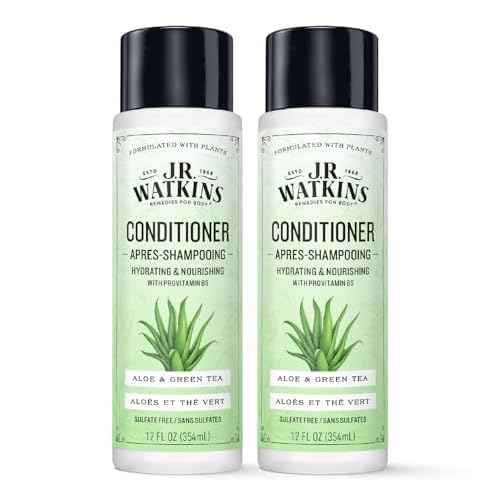 J.R. Watkins Daily Hydration Conditioner - Aloe & Green Tea - 12 fl oz (Pack of 2)