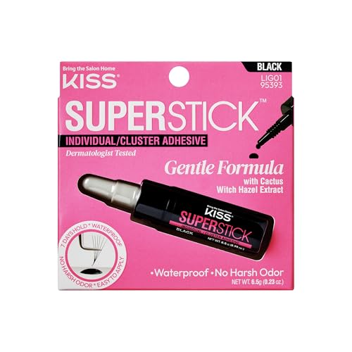 Kiss SuperStick Lash Cluster Adhesive - 7 Day Waterproof Hold